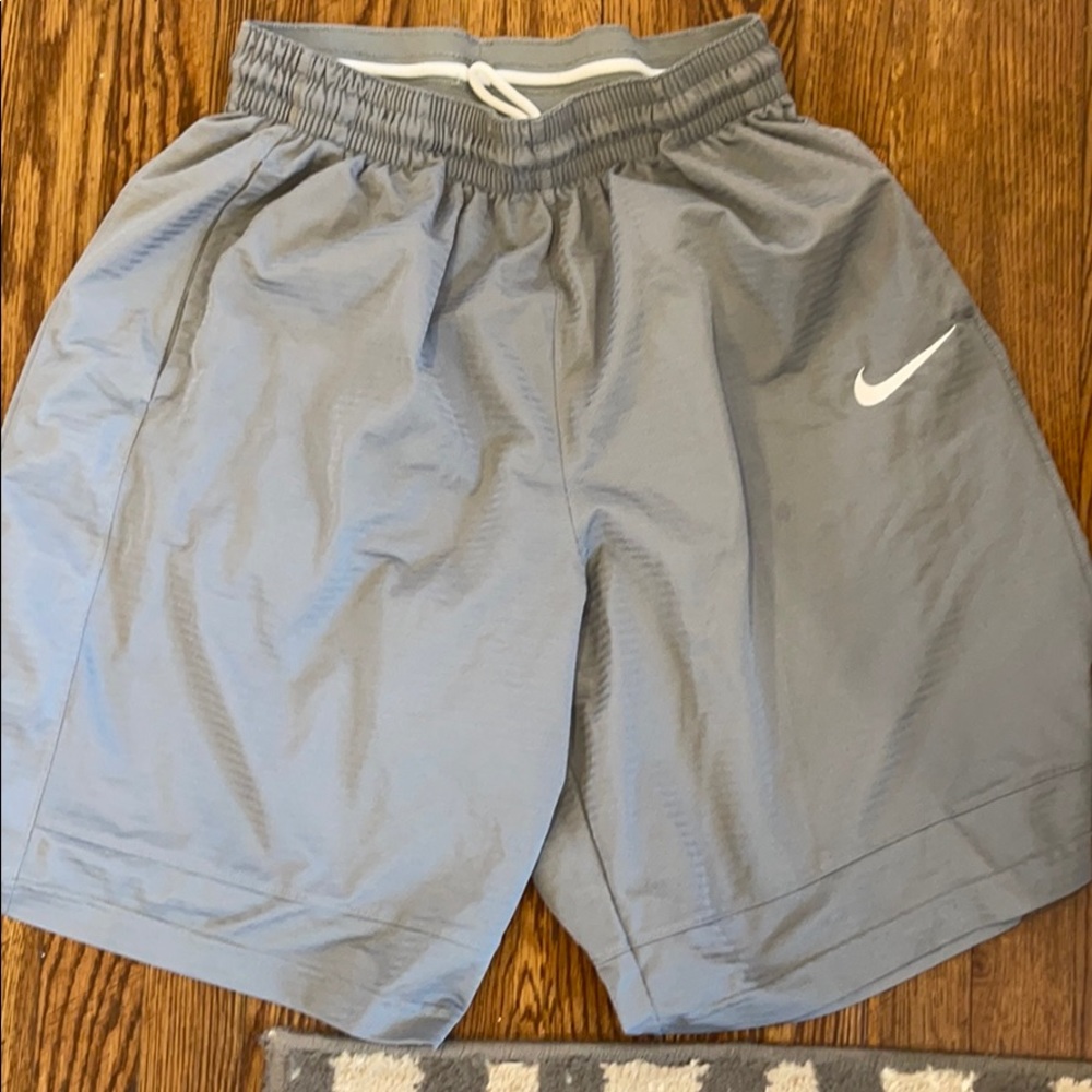 Nike grey XL gym shorts